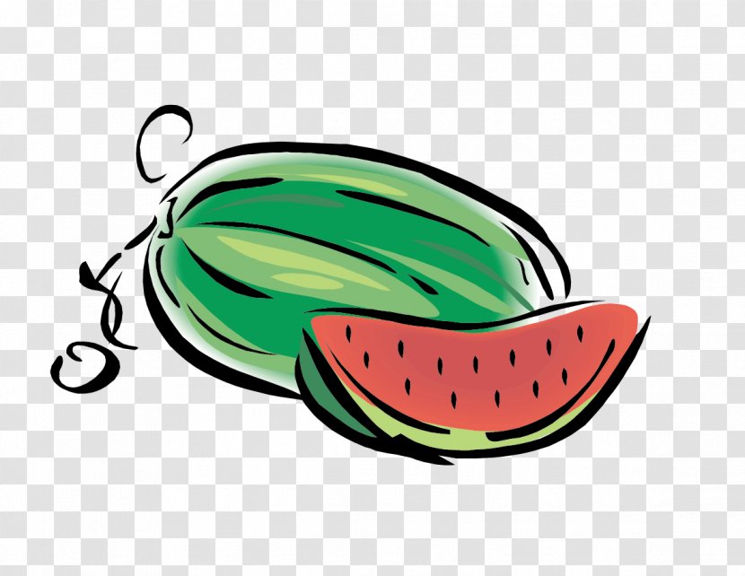 Watermelon Sago Soup Clip Art - Seedless Fruit Transparent PNG