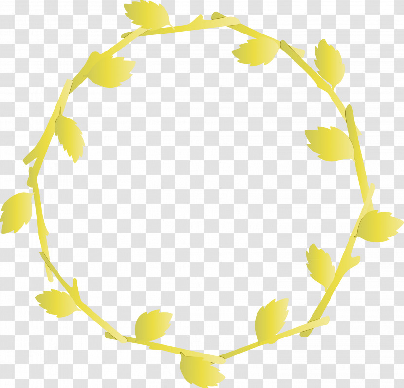Yellow Meter Line Twig Transparent PNG