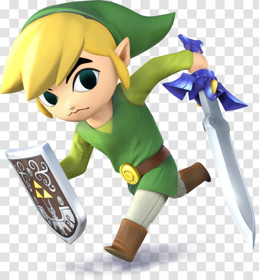 Super Smash Bros. For Nintendo 3DS And Wii U Brawl The Legend Of Zelda: Wind Waker Link - Zelda Transparent PNG