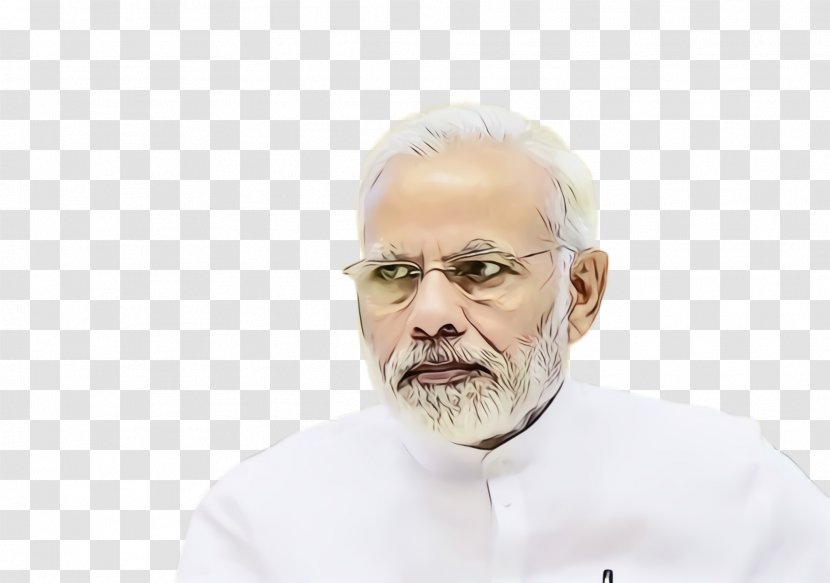 Narendra Modi - Glasses - Portrait Elder Transparent PNG