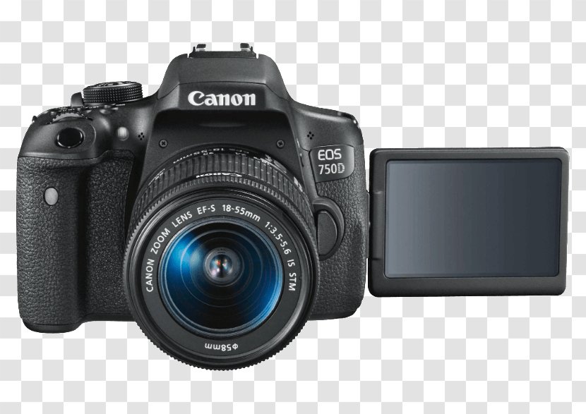 Canon EOS 80D EF-S Lens Mount Digital SLR Camera - Photography Transparent PNG