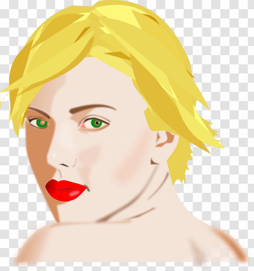 Avatar Clip Art - Cartoon - Scarlett Johansson Transparent PNG