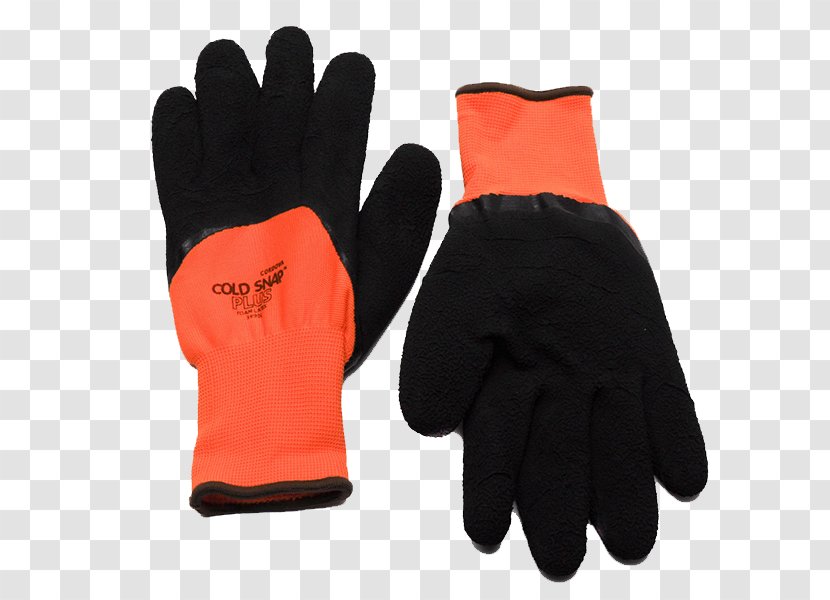 Cordova Safety Products Cut-resistant Gloves Cycling Glove Latex - Orange Transparent PNG