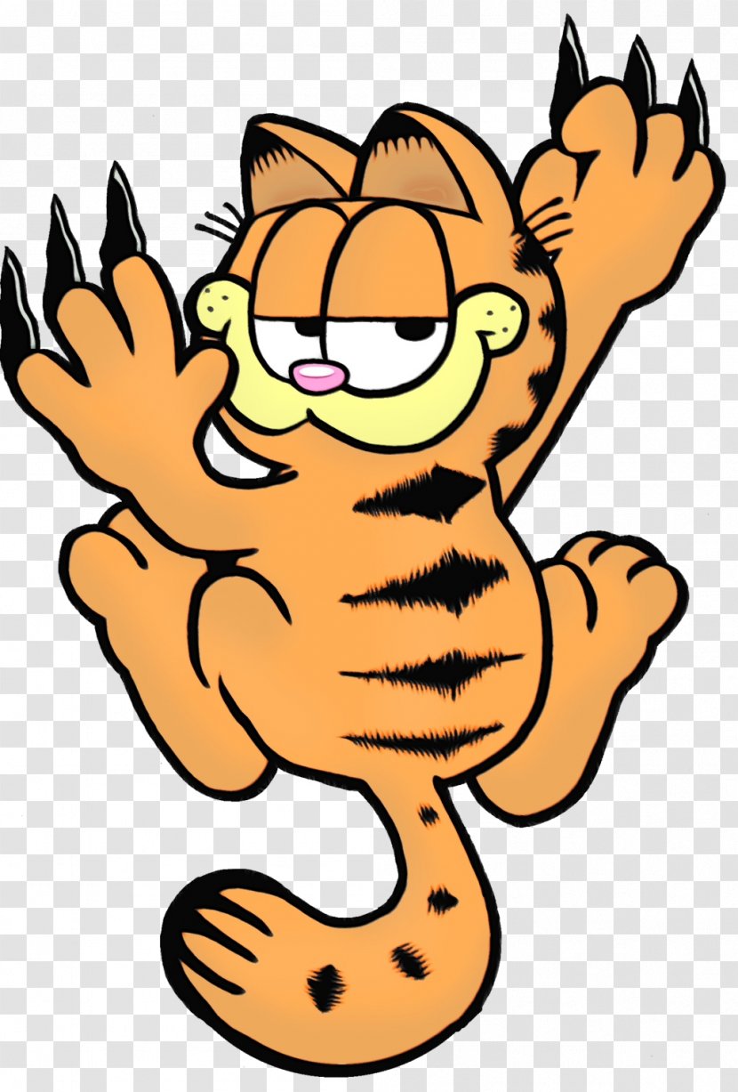 Jim Davis Garfield And Friends Odie Jon Arbuckle - Cartoon - Tail Transparent PNG