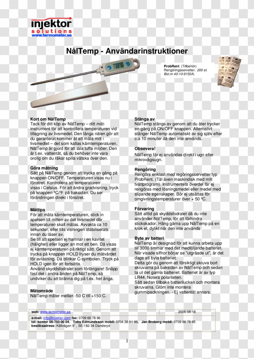 Thermometer Temperature Celsius Sensor Document - Data - Termometer Transparent PNG