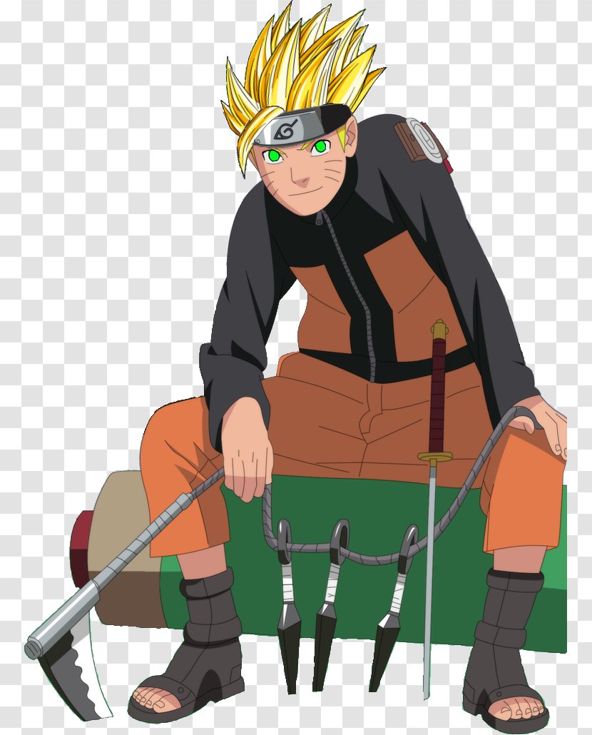 Naruto Uzumaki Goku Sasuke Uchiha Gohan Super Saiyan - Frame Transparent PNG