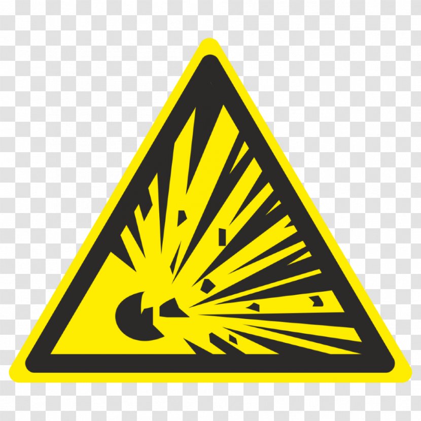 Explosive Material Explosion Hazard Symbol Clip Art - Pro Transparent PNG