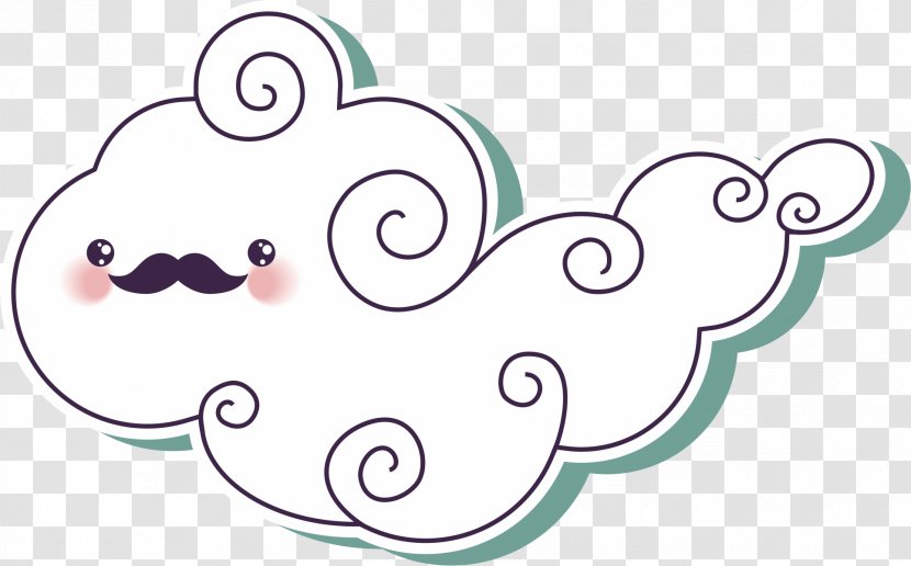 Cartoon Cloud Clip Art - Clouds Transparent PNG