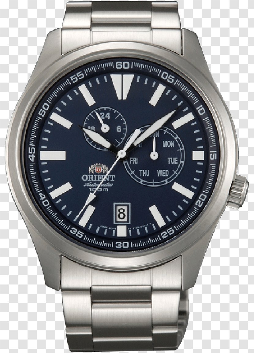 Orient Watch Automatic 24-hour Analog Dial Diving - Clock Transparent PNG