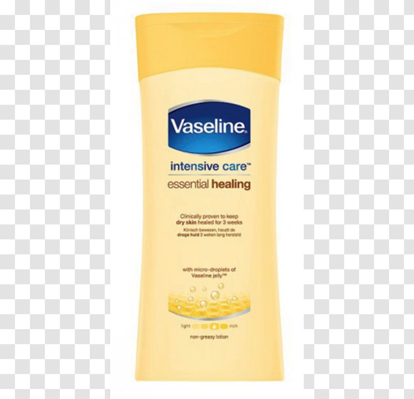 Vaseline Intensive Care Essential Healing Lotion Moisturizer Aloe Soothe - Cocoa Radiant Transparent PNG