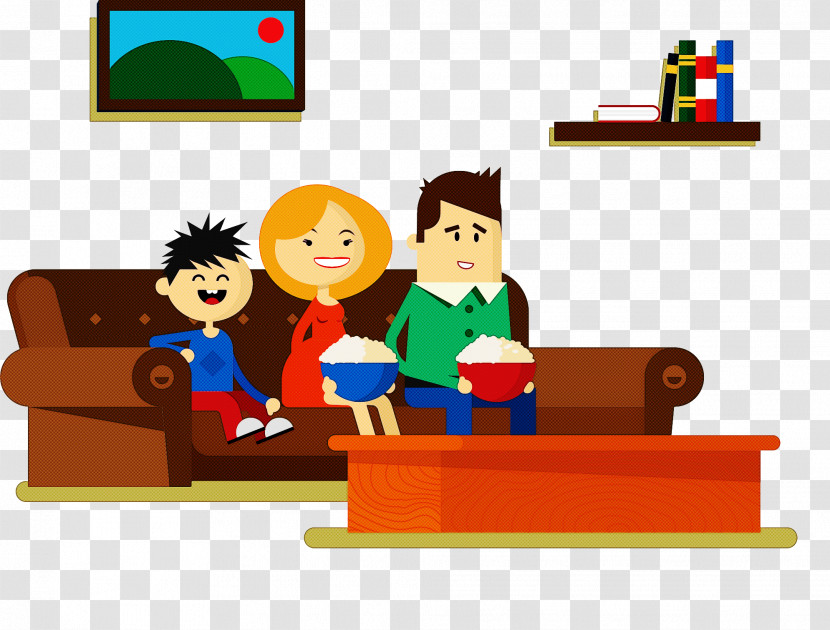 Cartoon Toy Lego Sharing Furniture Transparent PNG