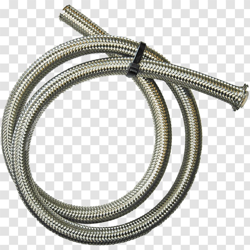 Wire Rope Electrical Cable Stainless Steel - Hose - Braid Transparent PNG