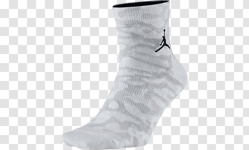 Jumpman T-shirt Air Jordan Sock Sneakers - White - Watercolor Elephant Transparent PNG