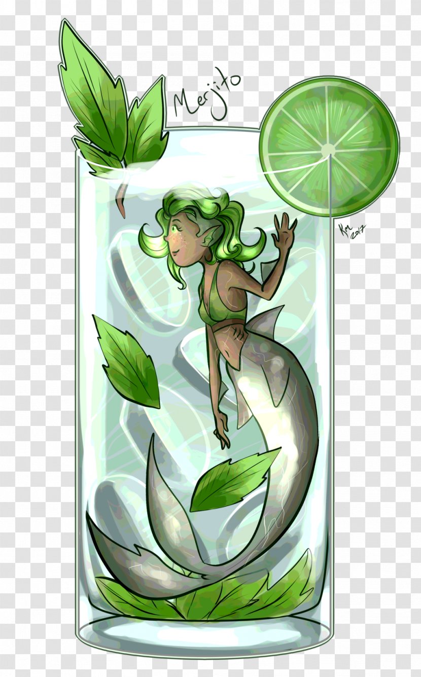 Insect Fairy Green Leaf - Animated Cartoon Transparent PNG