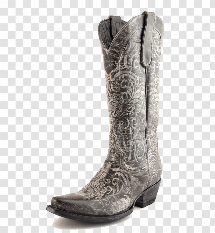 Cowboy Boot Shoe Walking - Footwear Transparent PNG