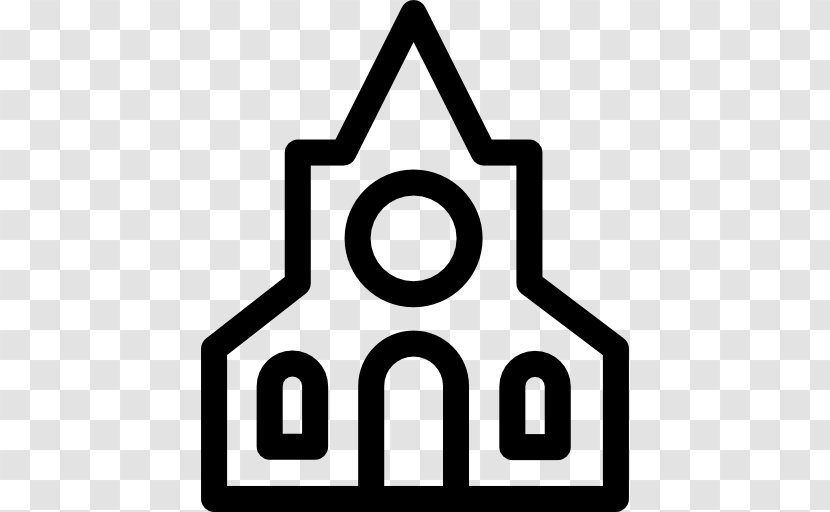 Christian Church Christianity - Black And White Transparent PNG