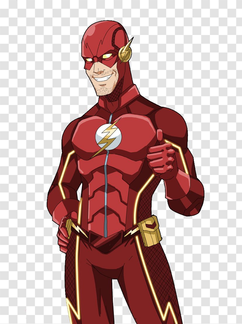 The Flash Wally West Cyborg Aquaman - Muscle - Dc Comics Transparent PNG