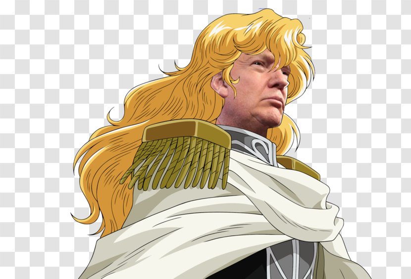 Donald Trump Legend Of The Galactic Heroes YouTube Reinhard Von Lohengramm - Frame - Mark Zuckerberg Transparent PNG