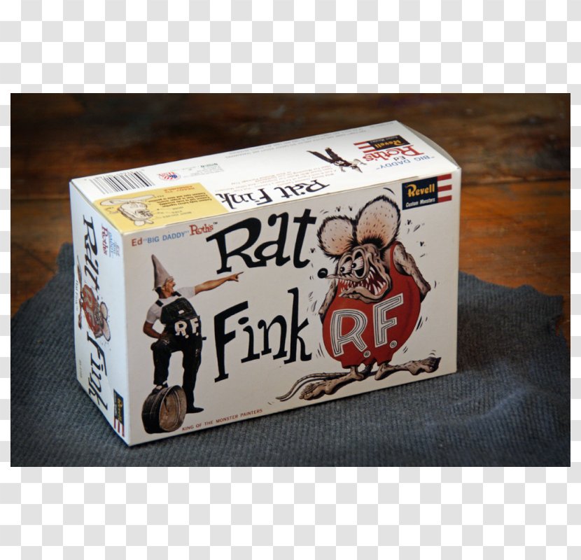 Hawker Tempest Rat Fink Revell Box Germany - Refrigerator Magnets - & Mouse Transparent PNG