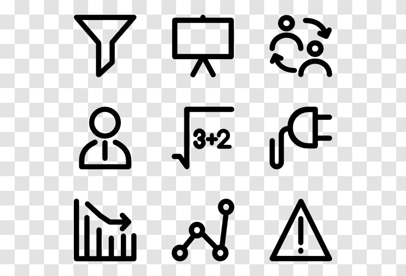 User Interface Clip Art - Monochrome - Pack Collection Transparent PNG