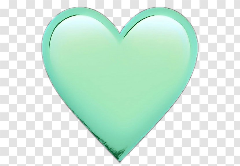 Love Background Heart - Turquoise - Symbol Transparent PNG