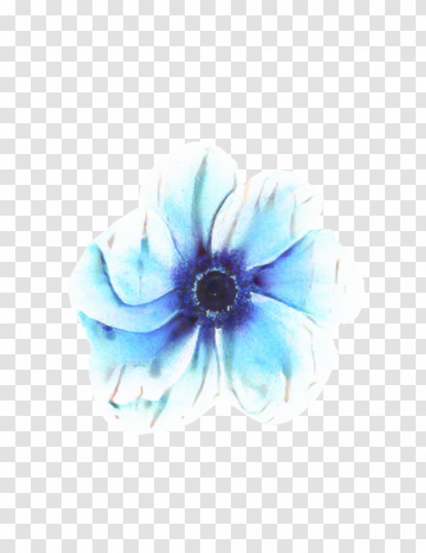White Abstract Background - Blue - Wildflower Morning Glory Transparent PNG