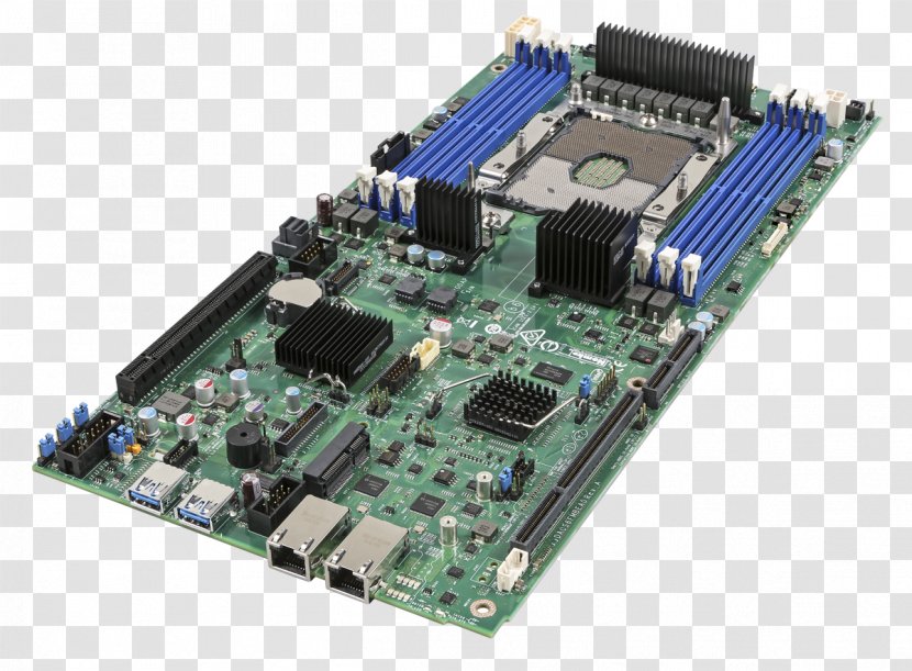 Intel Computer Hardware Servers PCI Express - Motherboard Transparent PNG