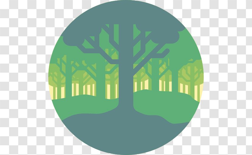 Logo Green Tree - Grass Transparent PNG
