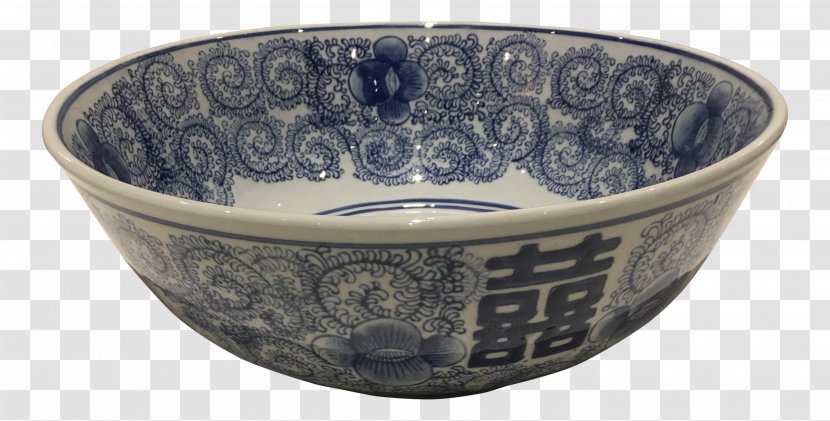 Bowl Blue And White Pottery Ceramic Glass Porcelain Transparent PNG