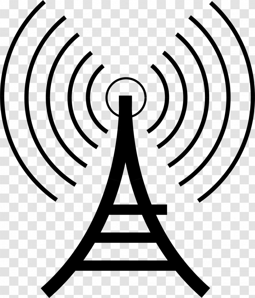 Radio Telecommunications Tower Broadcasting Clip Art Transparent PNG