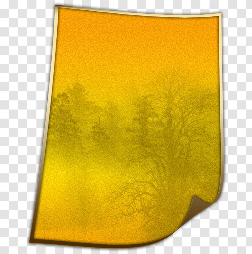 Rectangle - Grass - Golden Flowers Transparent PNG