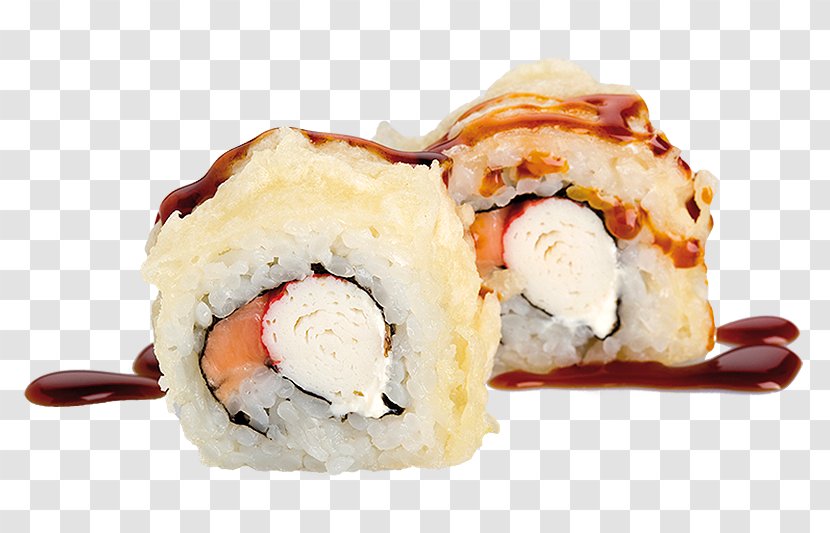 California Roll Sushi Tempura Philadelphia Sashimi - Appetizer Transparent PNG