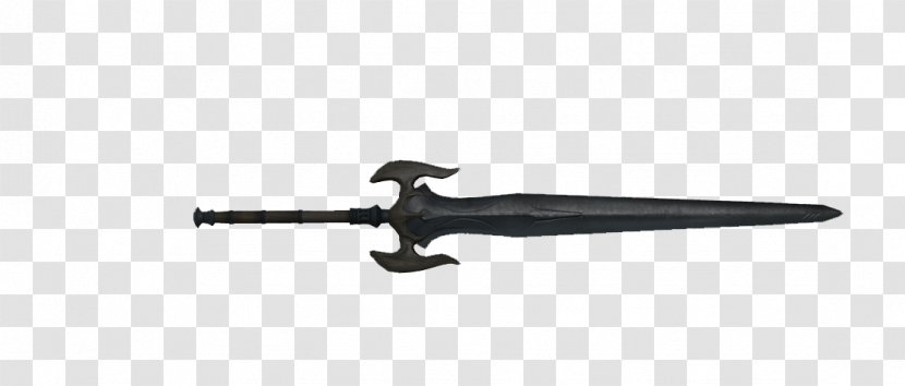 Dagger Black And White Propeller - Skyrim Cliparts Transparent PNG