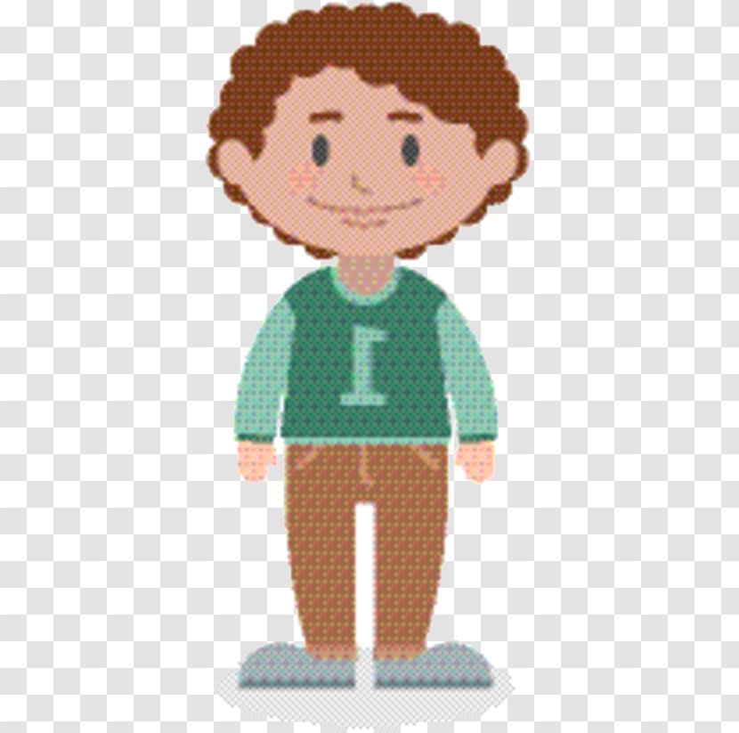 Child Cartoon - Green - Animation Transparent PNG