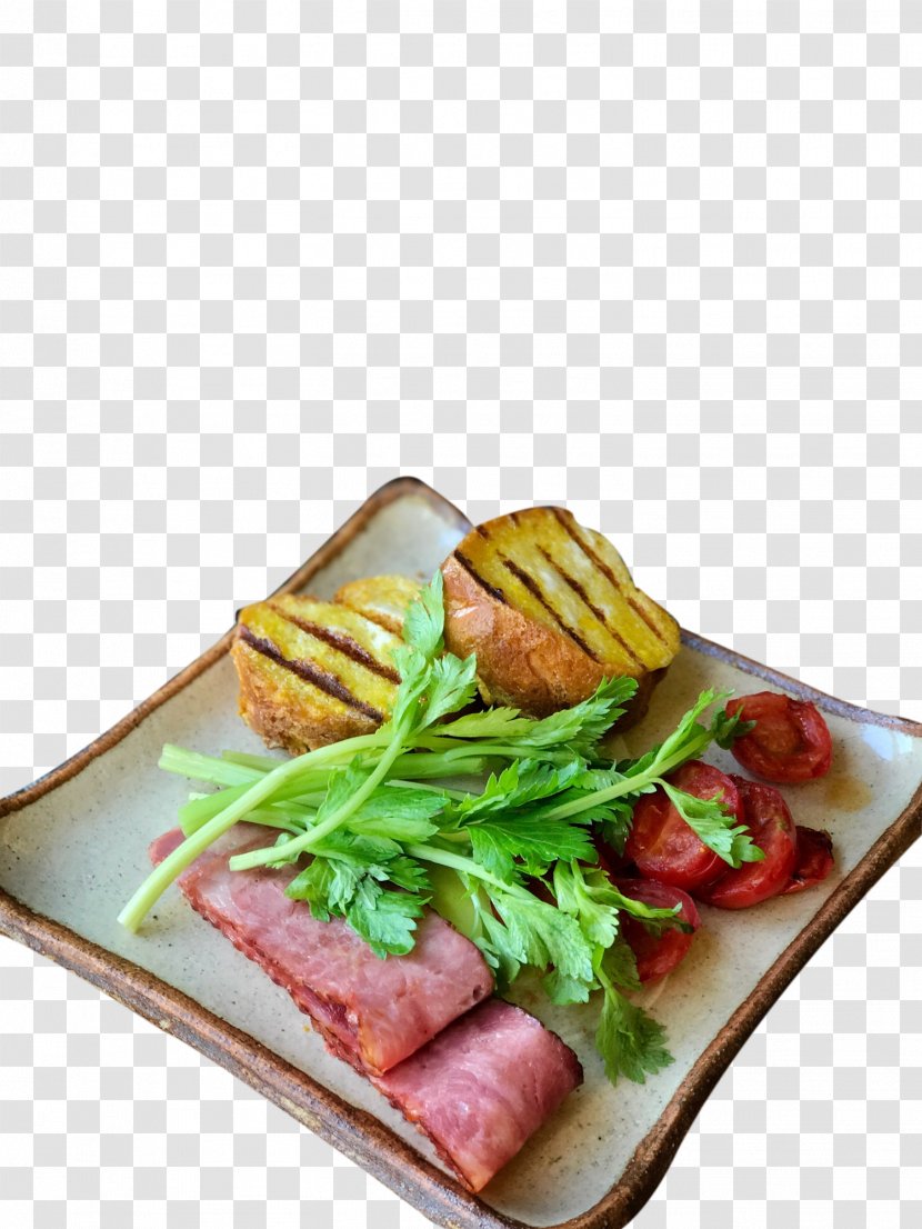 Bacon European Cuisine Roast Beef Bread - Garnish - With Transparent PNG