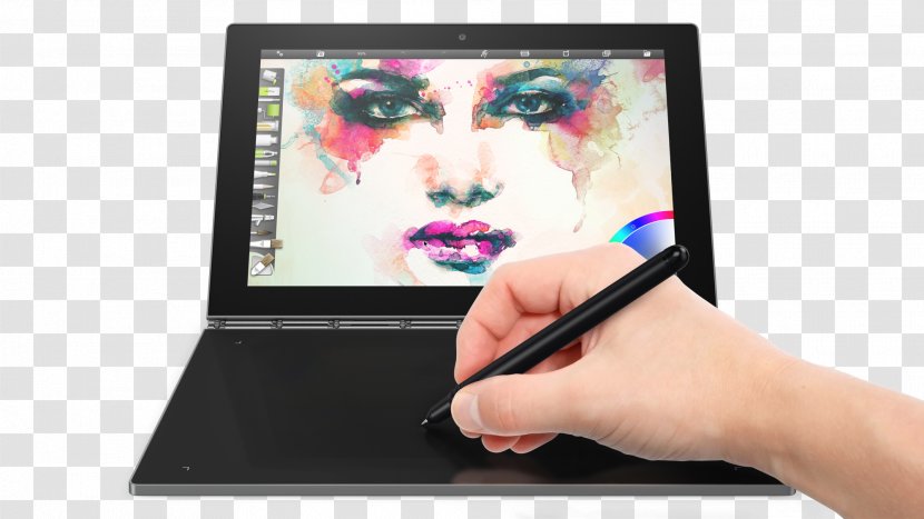 Laptop IdeaPad Tablets Lenovo Yoga Book 2-in-1 PC Transparent PNG