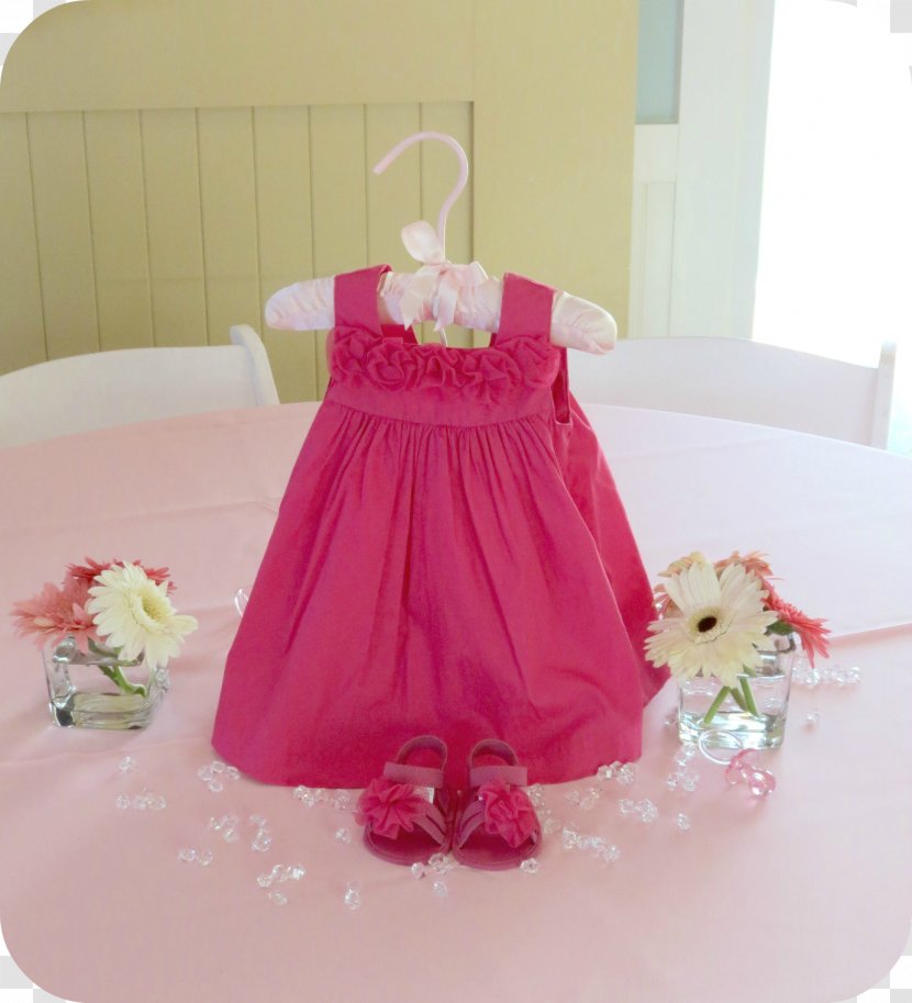 Table The Dress Centrepiece Baby Shower - Sugar Cake - Hanger Transparent PNG