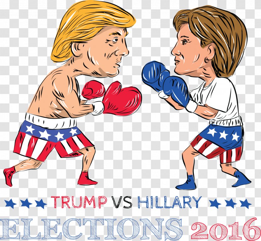 Hillary Clinton President Of The United States US Presidential Election 2016 Trump Vs. - Silhouette Transparent PNG