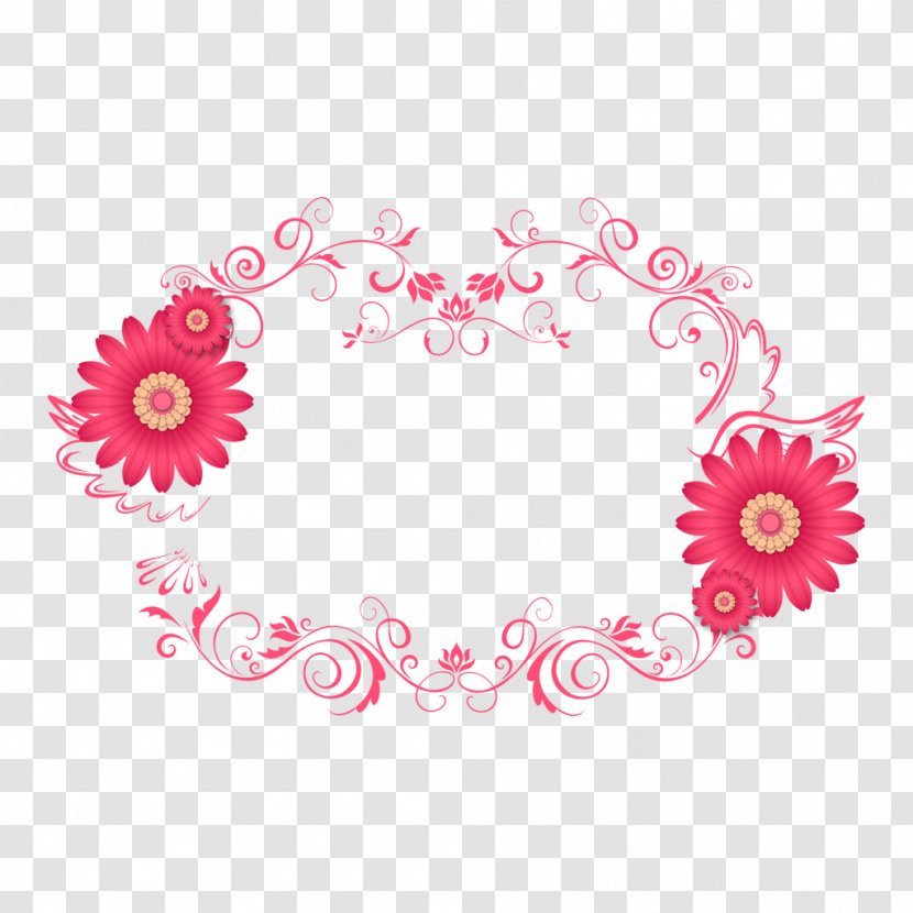 Wedding Invitation Borders And Frames Floral Ornament CD-ROM Book Clip Art - Pink Transparent PNG