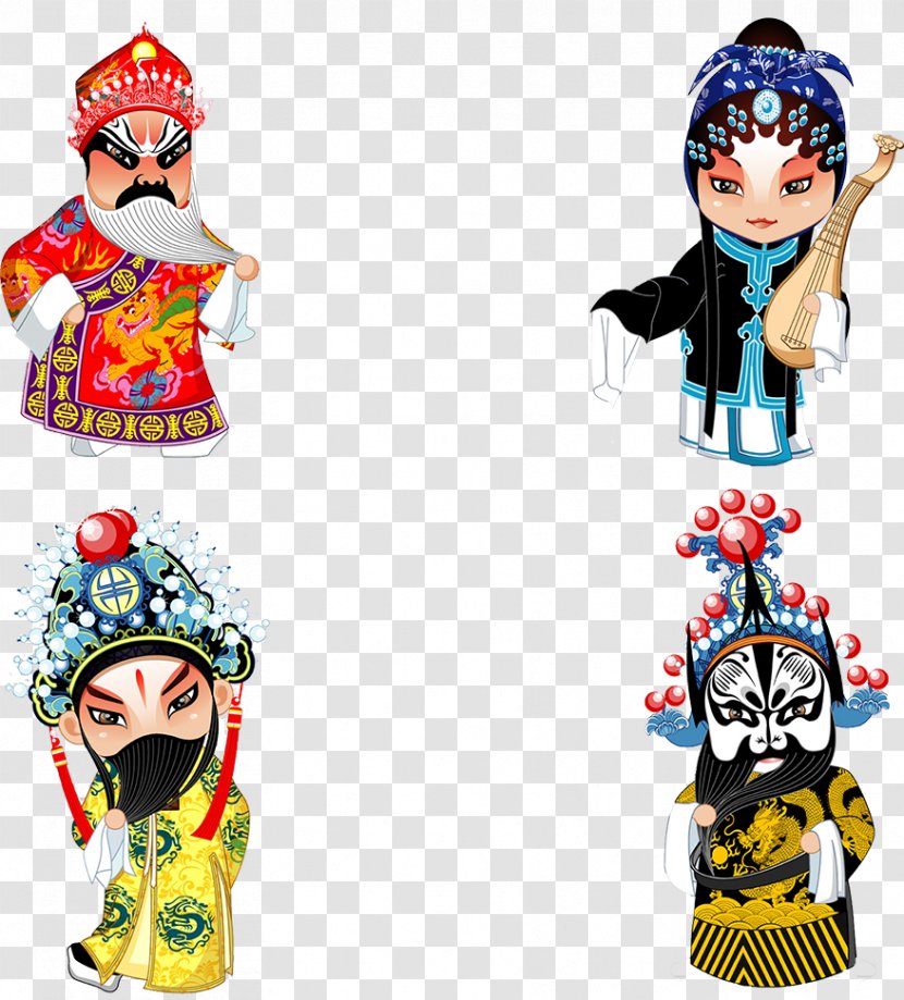 Beijing Peking Opera Chinese - Character - Characters Transparent PNG