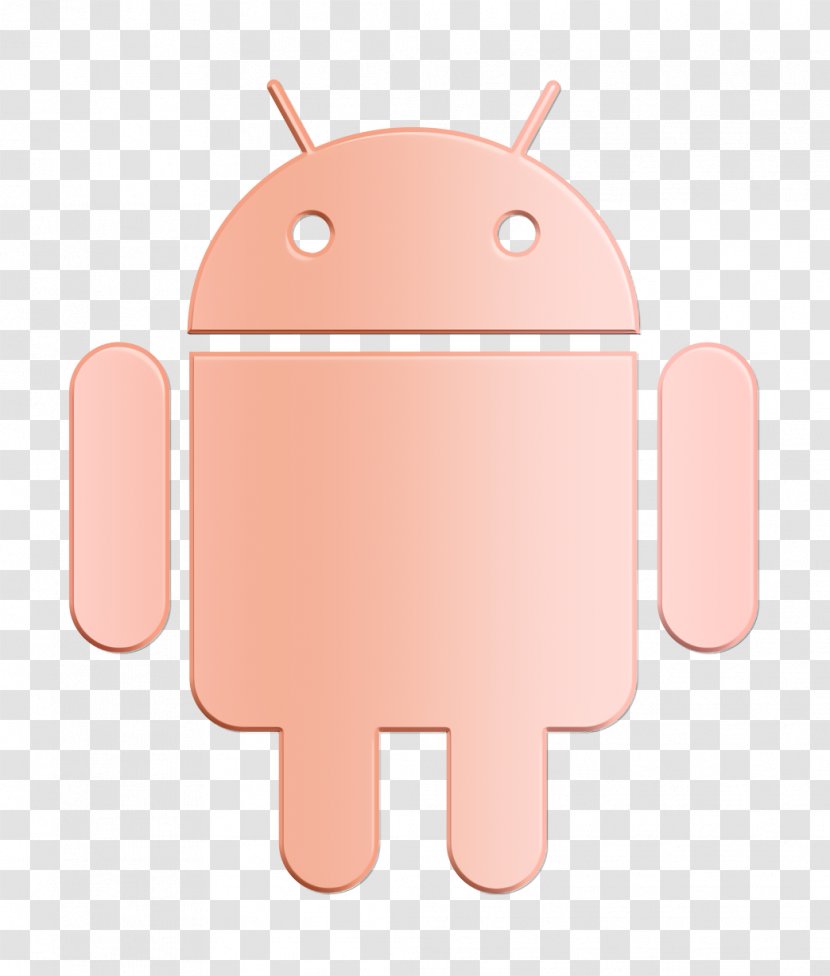 Android Icon - Pink - Finger Ice Pop Transparent PNG