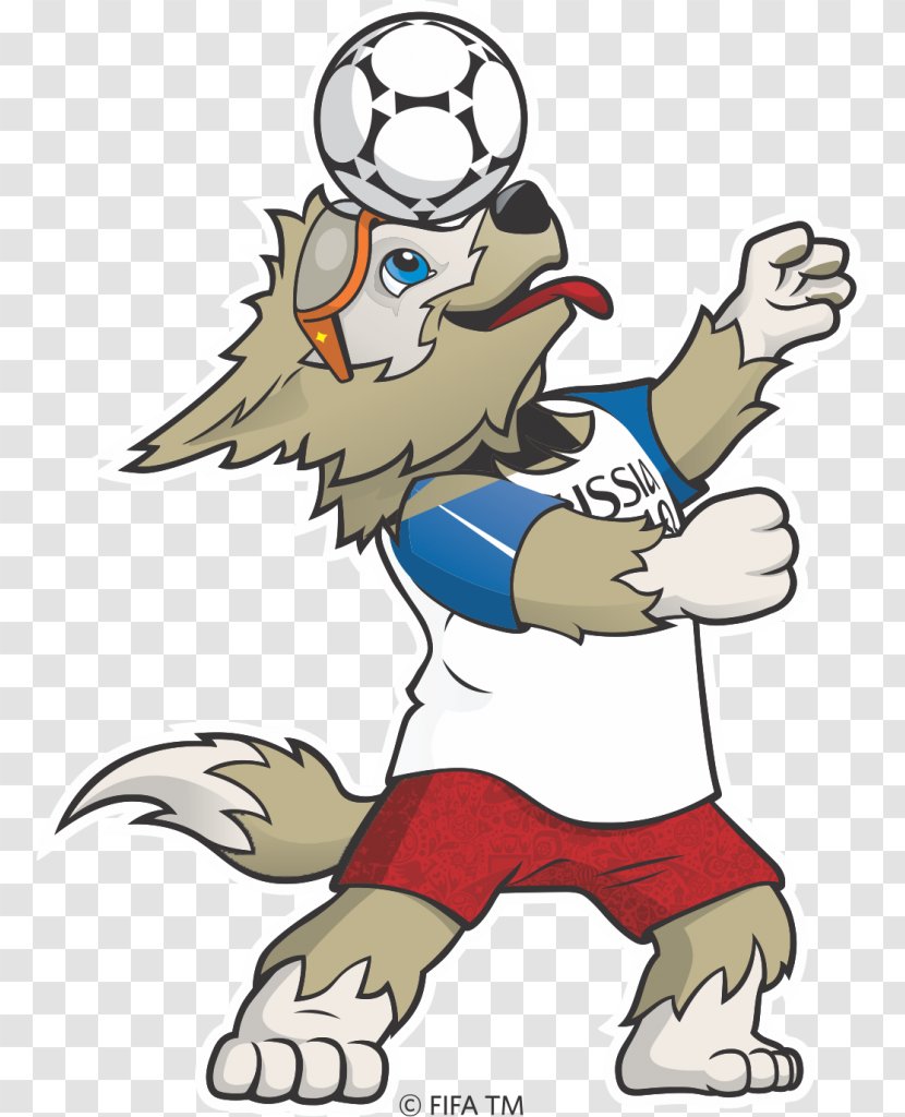 2018 FIFA World Cup Zabivaka Official Mascots Russia - Fictional Character Transparent PNG