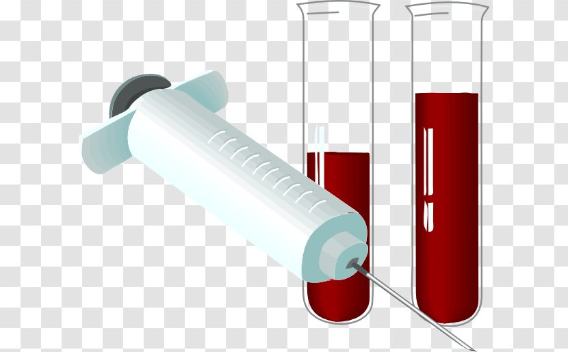 Blood Test Laboratory Tube Clip Art - Medical - Lab Cliparts Transparent PNG