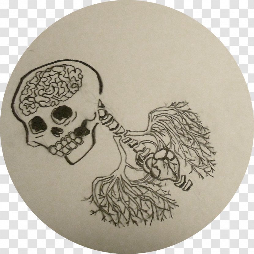 Drawing Skull /m/02csf - Time Map And Countdown 5 Days Creative Transparent PNG
