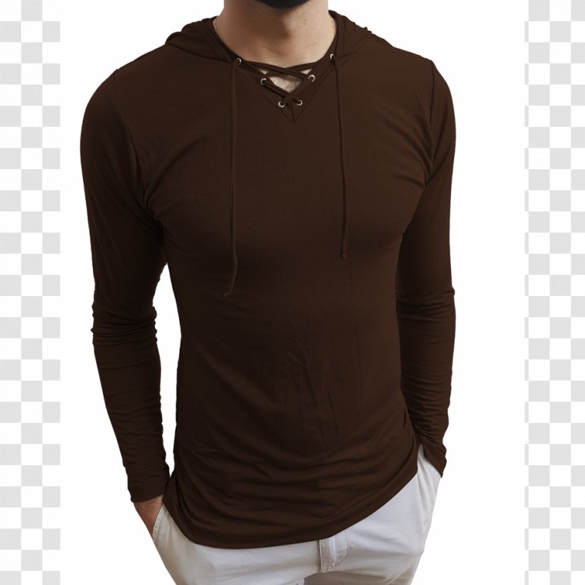 Sleeve Shirt Blouse Vermelho Escuro Collar - Jersey Transparent PNG