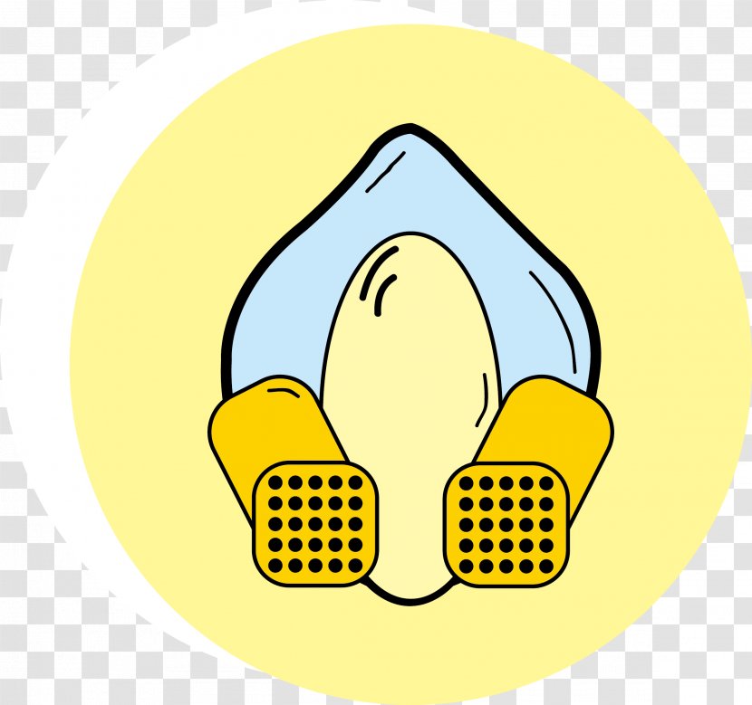 Air Filter Respirator Clip Art - Professional - Medical Filtering Gauze Mask Transparent PNG