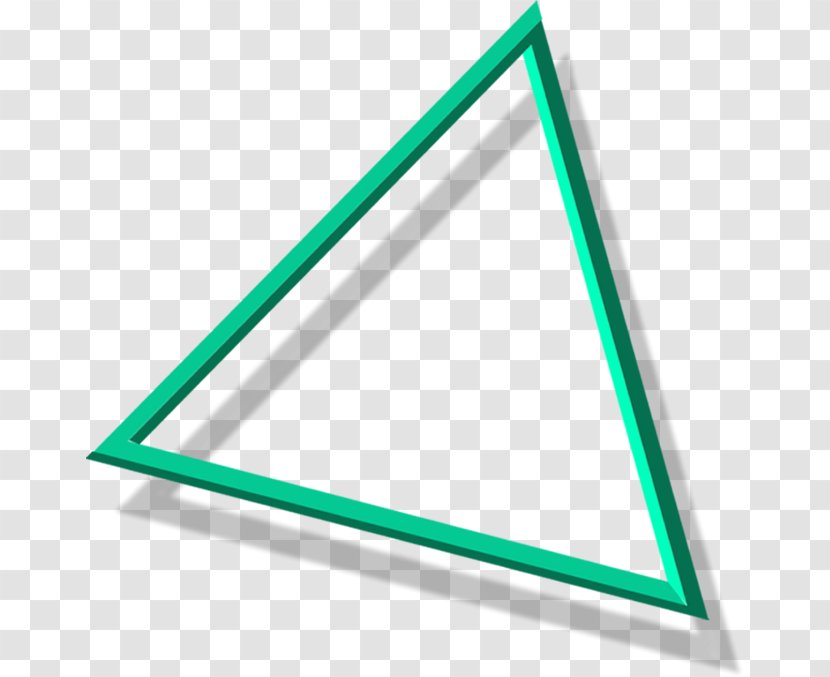 Triangle Green - Symmetry - Decoration Transparent PNG