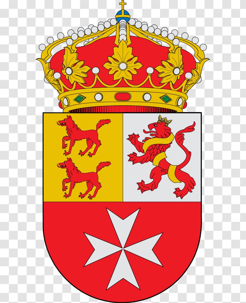 Alcubierre Escutcheon Villafranca Del Bierzo Coat Of Arms Argent - Spain - San Cristobal Transparent PNG