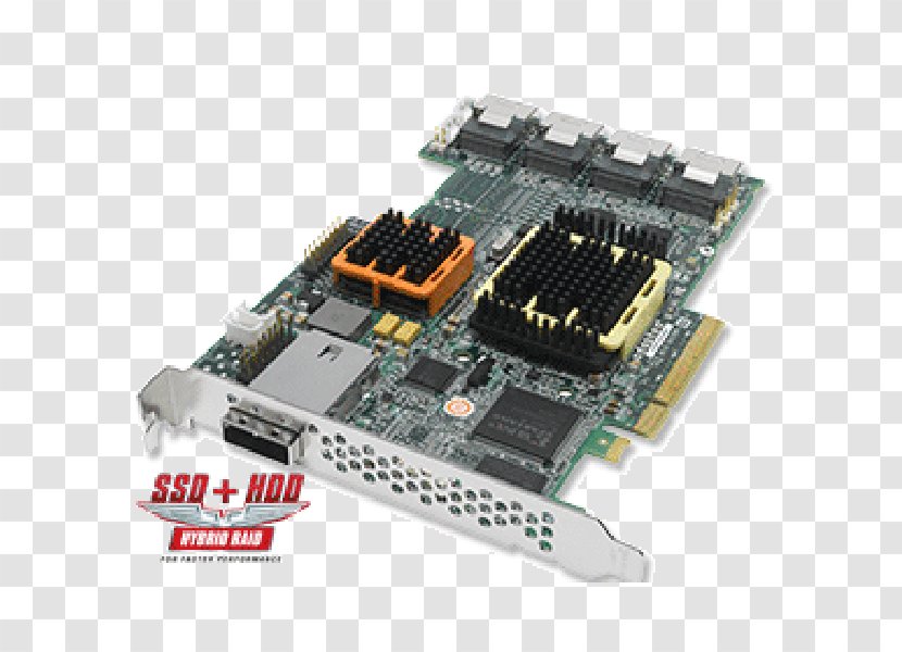 Serial Attached SCSI Disk Array Controller Adaptec ATA - Lsi Corporation - Sas Transparent PNG