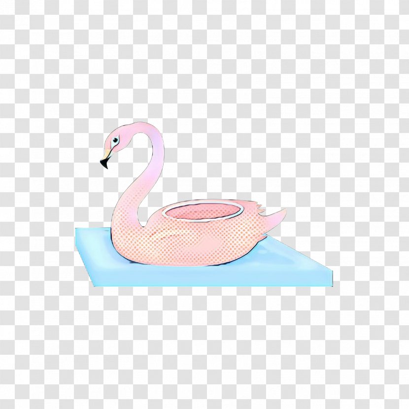 Pink Flamingo - Figurine Neck Transparent PNG